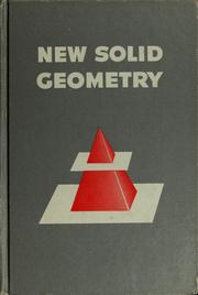 Cover of Solid geometry by A. M. Welchons