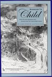 Front cover of Nobody's Child by Diane Sher Lutovich