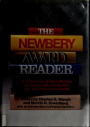 Cover of The Newbery Award reader by Charles Waugh