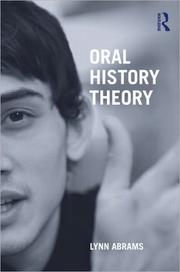 Front cover of Oral History Theory by Lynn Abrams