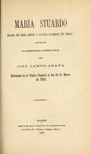 Front cover of María Stuardo by José Campo Arana