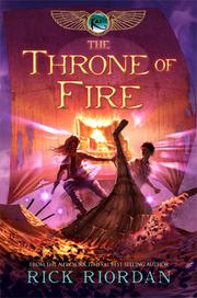 Front cover of The Throne of Fire by Rick Riordan