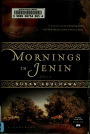 Front cover of Mornings in Jenin by Susan Abulhawa