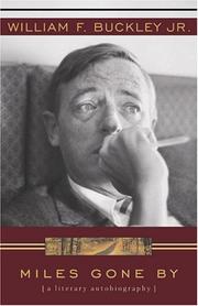 Cover of Miles Gone by by William F. Buckley