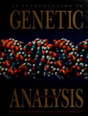 Front cover of An introduction to genetic analysis by David T. Suzuki