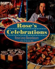 Cover of Rose's celebrations by Rose Levy Beranbaum