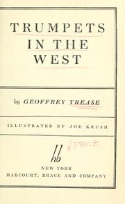 Front cover of Trumpets in the west by Geoffrey Trease