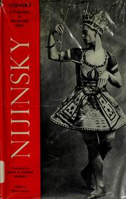 Front cover of Nijinsky; ou, La grâce by Françoise Reiss