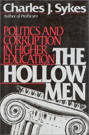 Front cover of The Hollow Men by Charles J. Sykes