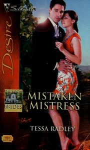 Front cover of Mistaken Mistress by Tessa Radley