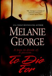 Front cover of To Die For by Melanie George