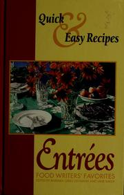 Cover of Quick & easy recipes by Barbara Gibbs Ostmann