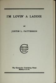 Front cover of I'm lovin' a laddie by Justin L. Patterson