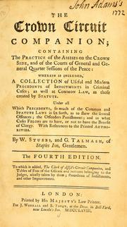 Front cover of The crown circuit companion by W. Stubbs