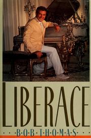 Cover of Liberace by Thomas, Bob