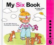 Cover of My Six Book by Jane Belk Moncure