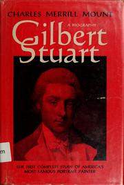 Cover of Gilbert Stuart by Charles Merrill Mount