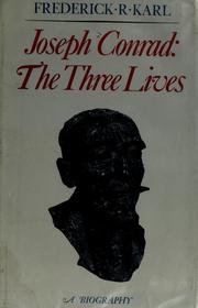Cover of Joseph Conrad by Frederick Robert Karl