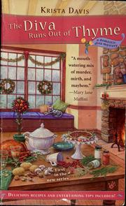 Front cover of The diva runs out of thyme by Krista Davis