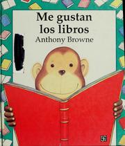 Cover of Me gustan los libros by Anthony Browne