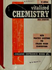 Front cover of Vitalized chemistry in graphicolor by Russell T. Des Jardins