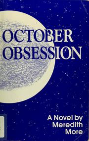 Cover of October obsession by Meredith More