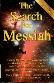 Front cover of The search for messiah by Mark Eastman