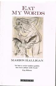 Cover of Eat My Words by Marion Halligan