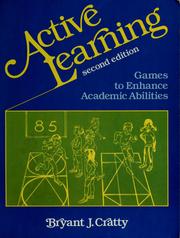 Cover of Active learning by Bryant J. Cratty