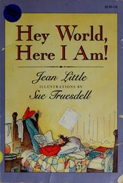 Front cover of Hey world, here I am! by Jean Little