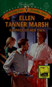 Front cover of A family of her own by Ellen Tanner Marsh