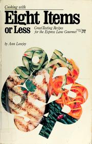 Cover of Cooking with eight items or less by Ann Lovejoy