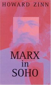 Cover of Marx in Soho by Howard Zinn