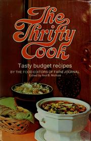 Front cover of The Thrifty cook by Nell Beaubien Nichols