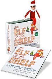 Front cover of The elf on the shelf by Carol V. Aebersold