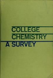 Cover of College chemistry by Richard DeAlton Campbell