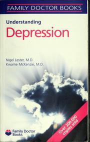 Cover of Understanding depression by Nigel Lester
