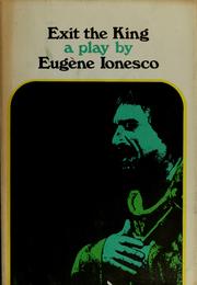 Cover of Exit the king by Eugène Ionesco