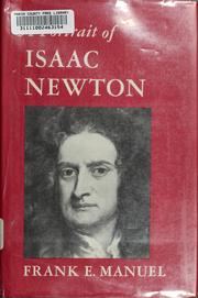 Front cover of A portrait of Isaac Newton by Frank Edward Manuel