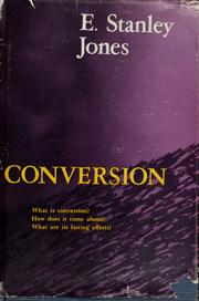 Cover of Conversion by E. Stanley Jones