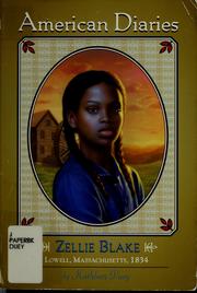 Front cover of American Diaries; Zellie Blake by Kathleen Duey