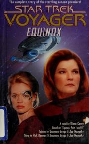 Front cover of Star Trek Voyager - Equinox by Diane Carey