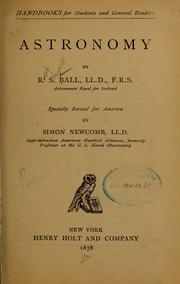 Front cover of Astronomy by Sir Robert Stawell Ball