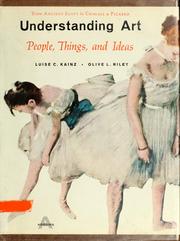 Cover of Understanding art by Luise C. Kainz