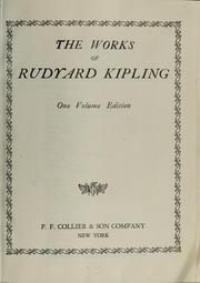 Front cover of The  works of Rudyard Kipling by Rudyard Kipling