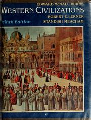 Cover of Western civilizations, their history and their culture by Edward McNall Burns