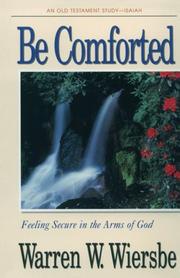 Front cover of Be comforted by Warren W. Wiersbe