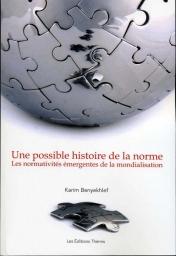 Front cover of Une possible histoire de la norme by Karim Benyekhlef
