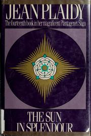 Cover of The Sun in Splendour by Victoria Holt