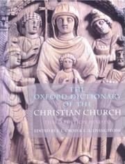 Cover of The Oxford dictionary of the Christian Church by F. L. Cross